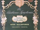 COLUMBIA SAX 2354 SEMICIRCLE *OTTO KLEMPERER* BEETHOVEN SYMPHONY NO 4 *STICKER*