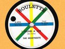 DOO-WOP : THE HEARTBEATS ON ROULETTE 78 R-4054 FROM 1958 IN E- CONDITION