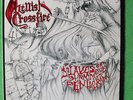 HELLISH CROSSFIRE - SLAVES OF THE BURNING PENTAGRAM - CRUEL FORCE- DESASTER