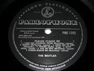 BEATLES PLEASE PLEASE ME LP DANISH SILVER 8 STAR PARLOPHONE MONO PMC 1202 LISTEN