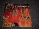 VINTAGE SLAYER HELL AWAITS ALBUM LP AUTOGRAPHED ALL MEMBERS COMBAT METAL BLADE