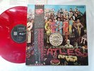 BEATLES SGT.PEPPERS JAPAN 1982 ORIGINAL LIMITED MONO RED VINYL w/NARROW OBI