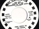 First Crow To The Moon Roulette 4774 '67 45 The Sun Lights Up..Mind garage psych