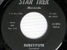 the XTREEMS Substitute GARAGE PSYCH FUZZ 45 THE WHO St Louis Missouri BB49 HEAR
