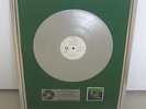 SIMPLE MINDS Street fighting years AWARD PLATIN RECORD Schallplatte goldene Deko
