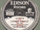 Edison 51277 FLETCHER HENDERSON ORCH - Linger A While ( take A-1-5) 1924 EE+