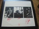 Rush - Permanent Waves LP inner Sleeve signed by the band
