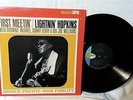 Blues Lightnin' Hopkins First Meetin' WP ST1817 DG '60. McGhee, Terry NM/NM