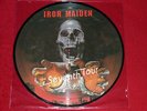 IRON MAIDEN NUDE PICTURE DISC SEVENTH TOUR  -  VERY RARE