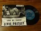 Elvis Presley. Love Me Tender, HMV 7EG 8199, 7
