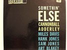 CANNONBALL ADDERLEY-SOMETHIN ELSE-BLUE NOTE LP-1595 WEST 63RD-MILES DAVIS
