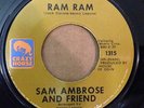Rare Northern Soul 45 - Sam Ambrose - Ram Ram / They'll Be Coming  *LISTEN