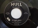 DOO WOP 45,HEARTBEATS,HULL-720,OH BABY DONT/A THOUSAND MILES AWAY,BLACK LABEL