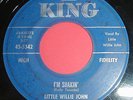 Northern soul 45 LITTLE WILLIE JOHN I'm Shakin/Cottage for Sale 1960 King 5342