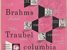 BRAHMS. Ernste Gesange. Traubel, sop; Bos (played premiere) Columbia ML-2072. M-