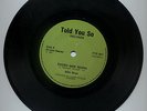 Rare Punk KBD 45 Blitz Boys - Eddies New Shoes Told You So Records Original