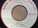 THE U.S. BRITTONS - Come On  RARE Texas TX garage psych brit pop acetate 45 HEAR