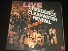Creedence Clearwater Revival rare '73 2LP Live In Europe  mint-  CCR psych folk