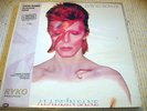 David Bowie - Aladdin Sane - rare US 1990 Ryko clear vinyl LP
