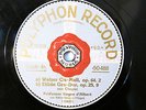 78rpm Prof. EUGEN D'ALBERT plays CHOPIN+DEBUSSY -  GERMAN POLYPHON 
