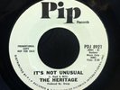 THE HERITAGE why shouldn't i / it's not unusual 7