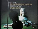 CHARLES MUNCH /Bach Brandenburg Concertos/ RCA Living Stereo SD, LSC-6140 1S 3LP