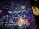 HOLST The Planets Op32 Sir Malcolm Sargent Vinyl LP HMV ASD269 White/Gold Label