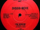 * DISCO BEVE I'm Servin'    UNKNOWN PHILLY RANDOM RAP Zimzam 12