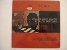 BACH 4 Violin Sonatas Barchet Veyron-Lacroix Muckel Erato STE 50089 LP ED1