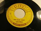 ELVIS SUN 210 ORIGINAL W PUSH MARKS GOOD ROCKIN TONIGHT /I DON'T CARE 45