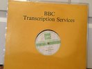 WISHBONE ASH BBC TRANSCRIPTION SERVICES DISC