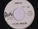 CARMEN COLE: I Just Don't Understand / Bobby Darlin' 45 (dj, date rubber stamp