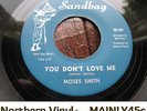 ? Moses Smith Epitome Of Sound 'You Don't Love Me' Northern Soul Vinyl 45 HEAR