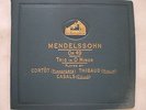 CORTOT THIBAUD CASALS Mendelssohn Trio in D Minor 4xUK HMV