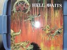 SLAYER - HELL AWAITS vinyl 1st USA pressing Metal Blade/Combat 1985 *VG*