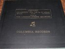 BEETHOVEN - Quartet n° 15 OP.132 LONDON STRING QUARTET  COLUMBIA  5-78 RPM  NM