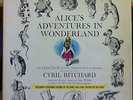 CYRIL RITCHARD alice's adventures in wonderland 4 LP Archive Mint- W/Book 1957