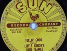 Hear LITTLE JUNIOR'S BLUE FLAMES 78 rpm  Feelin' Good SUN 187