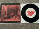 Crossed Out Man Is the Bastard split 1st press red cover Infest No Comment Slap