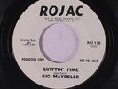 rare Northern Soul 45 BIG MAYBELLE quittin' time ROJAC Hear