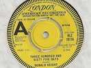 Donald Height Record:“Three Hundred & Sixty Five Days”:UK demo