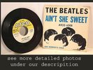THE BEATLES 45RPM AIN'T SHE SWEET NOBODY'S CHILD ATCO 6308 WIG PICTURE SLEEVE