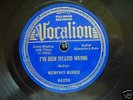 78 Blues Memphis Minnie Charlie McCoy Vocalion 4250 Seen My Man/Treated Wrong