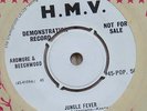 THE SHADOWS   JUNGLE FEVER UK HMV DOO WOP DEMO-VERY RARE