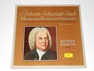 Bach Solo Violin - 3LP Box - Henryk Szering - Sonatas & Partitas - DGG TULIP