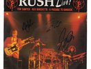 RUSH TOM SAWYER SIGNED BY BAND VINYL LP (SLEEVE ONLY) 100% ORIGINAL