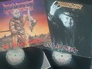 PANZER - AL PIE DEL CAÑON + TOCA MADERA  2xLP SPANISH HEAVY BARON ROJO  SANTA