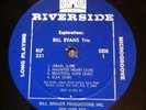 Bill Evans Trio Explorations Lp Riverside Mono Deep Groove Microgroove RARE