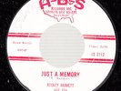 HEAR Rockabilly Rare 45 MICKEY BARNETT AND THE WRANGLERS Just a Memory on ABS