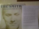 THE SMITHS LP STRANGEWAYS HERE WE COME WITH PRESS RELEASE SHEET MORRISSEY
